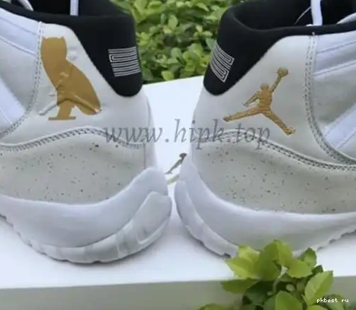 Authentic Air Low“Frost Jordan 11 White” 0605